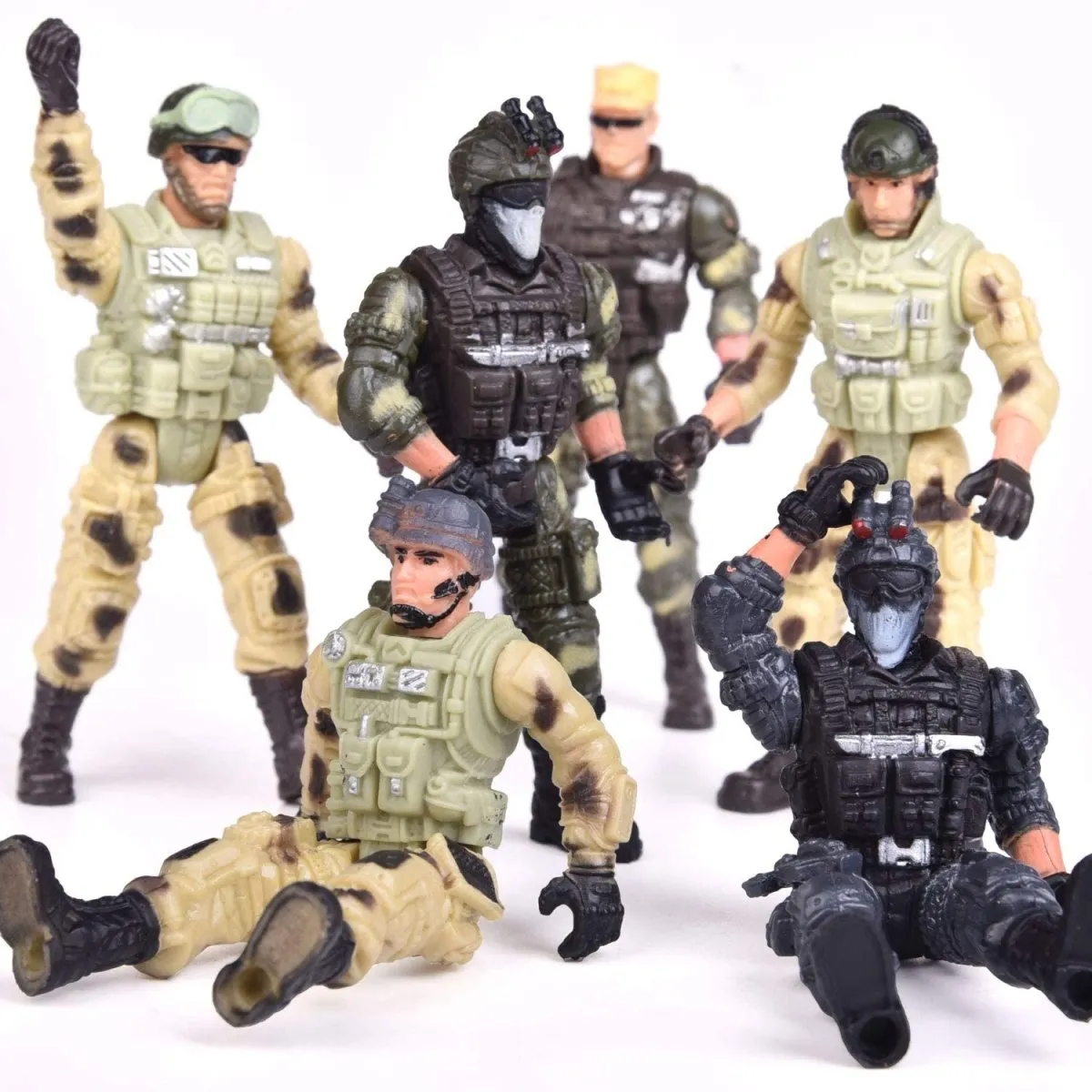 12Pcs Surprise Toy with Army Men