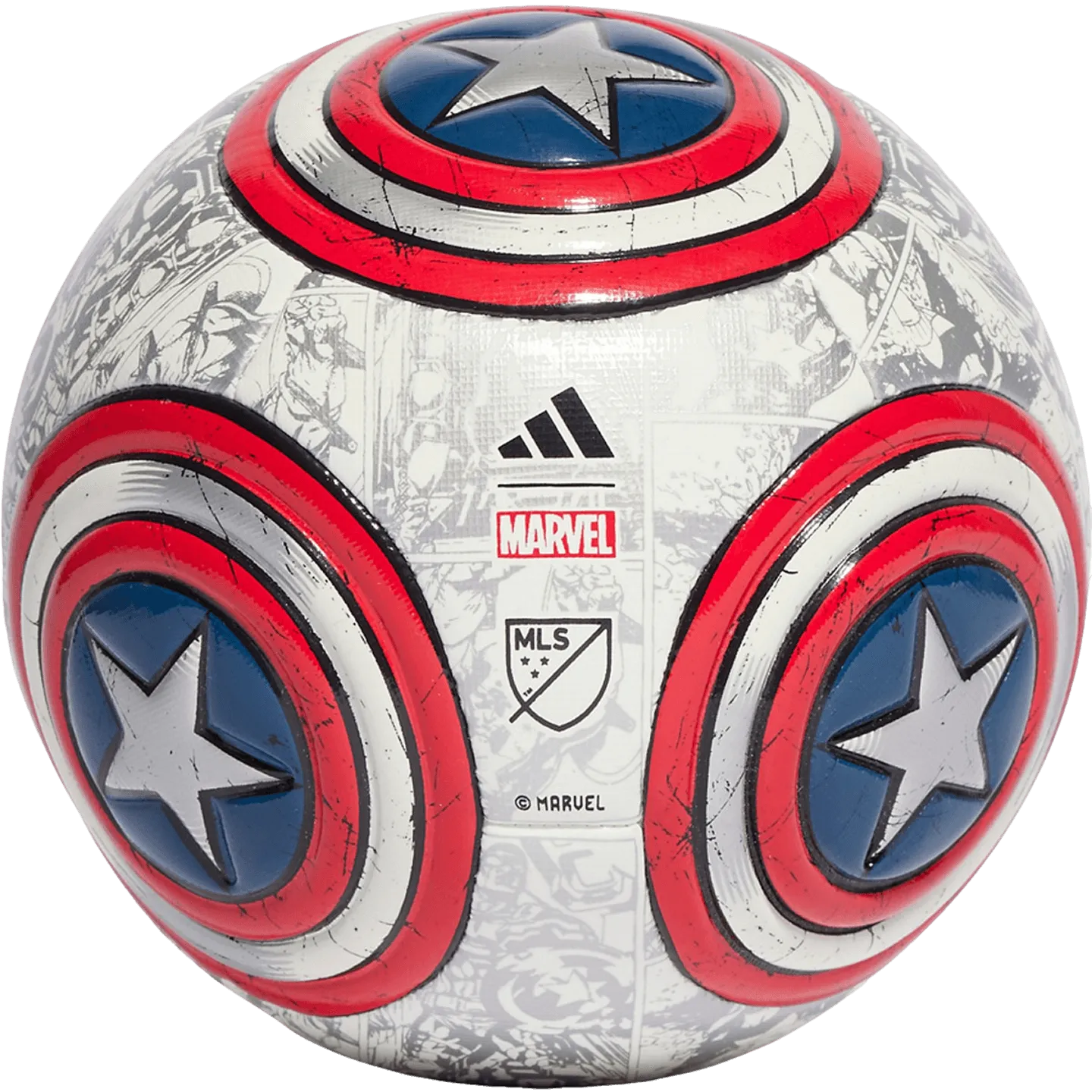 Adidas MLS Captain America Marvel Mini Skills Ball