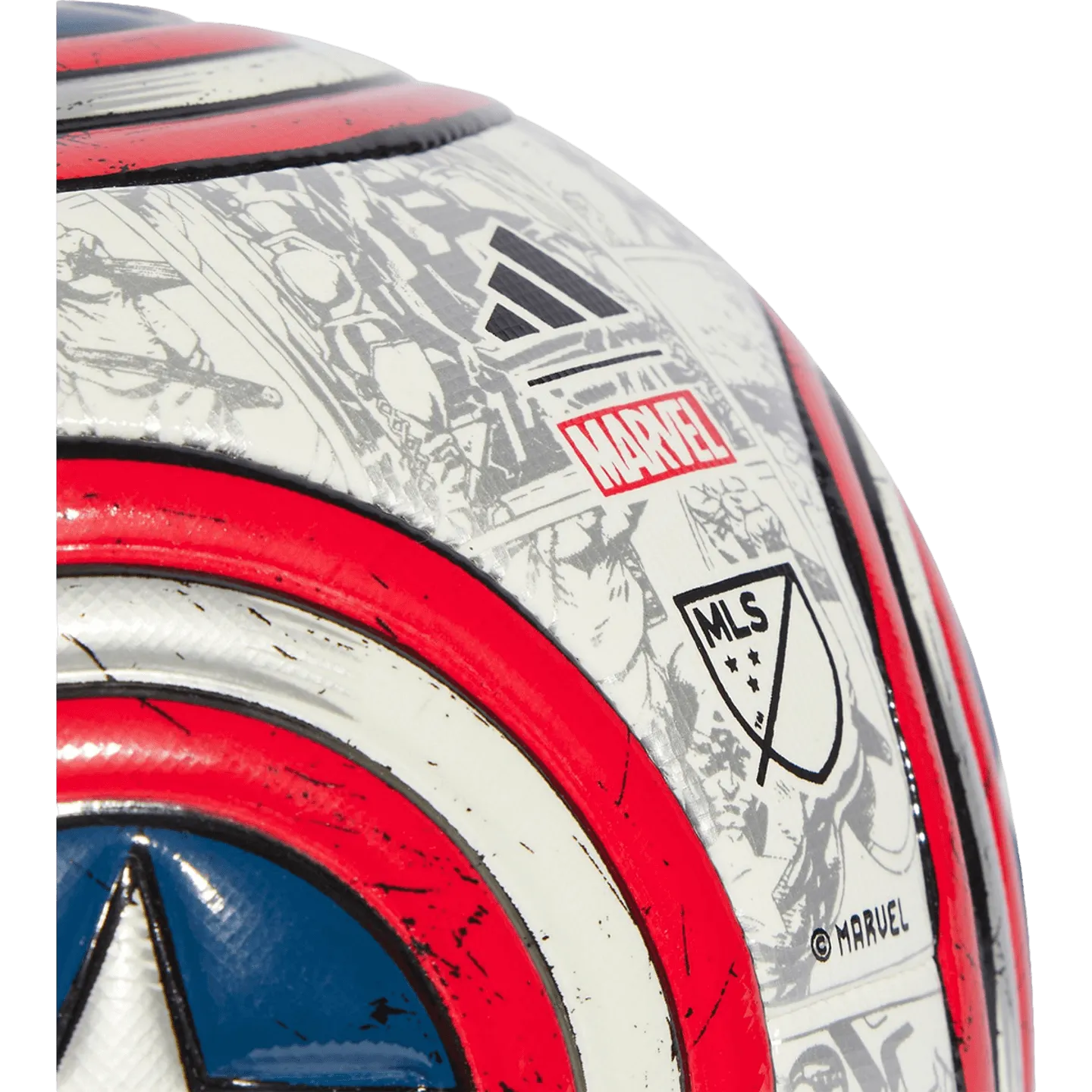 Adidas MLS Captain America Marvel Mini Skills Ball