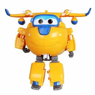 Big!!!15cm ABS Super Wings Deformation Airplane Robot Action Figures Super Wing Transformation toys for children gift Brinquedos