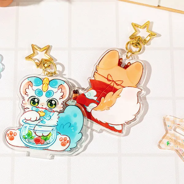 Fabulous Beasts Acrylic Keychain Blind Box