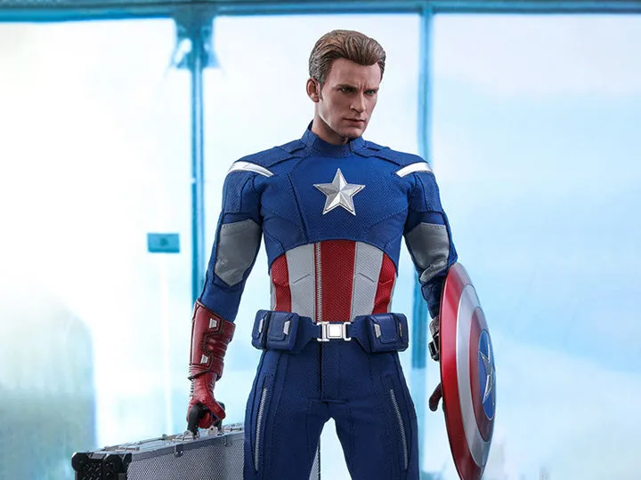 HOT TOYS AVENGERS MARVEL  : ENDGAME CAPTAIN AMERICA (2012 VERSION) 1/6 MMS563