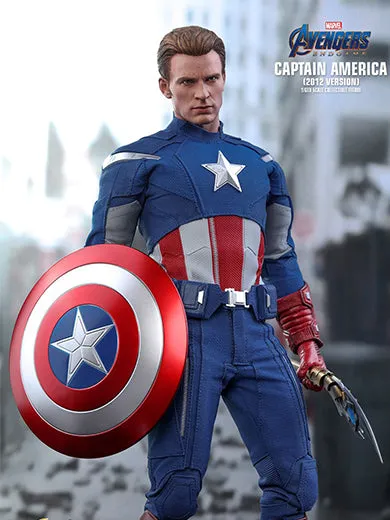 HOT TOYS AVENGERS MARVEL  : ENDGAME CAPTAIN AMERICA (2012 VERSION) 1/6 MMS563