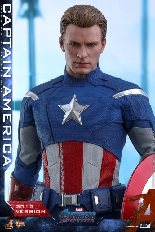 HOT TOYS AVENGERS MARVEL  : ENDGAME CAPTAIN AMERICA (2012 VERSION) 1/6 MMS563