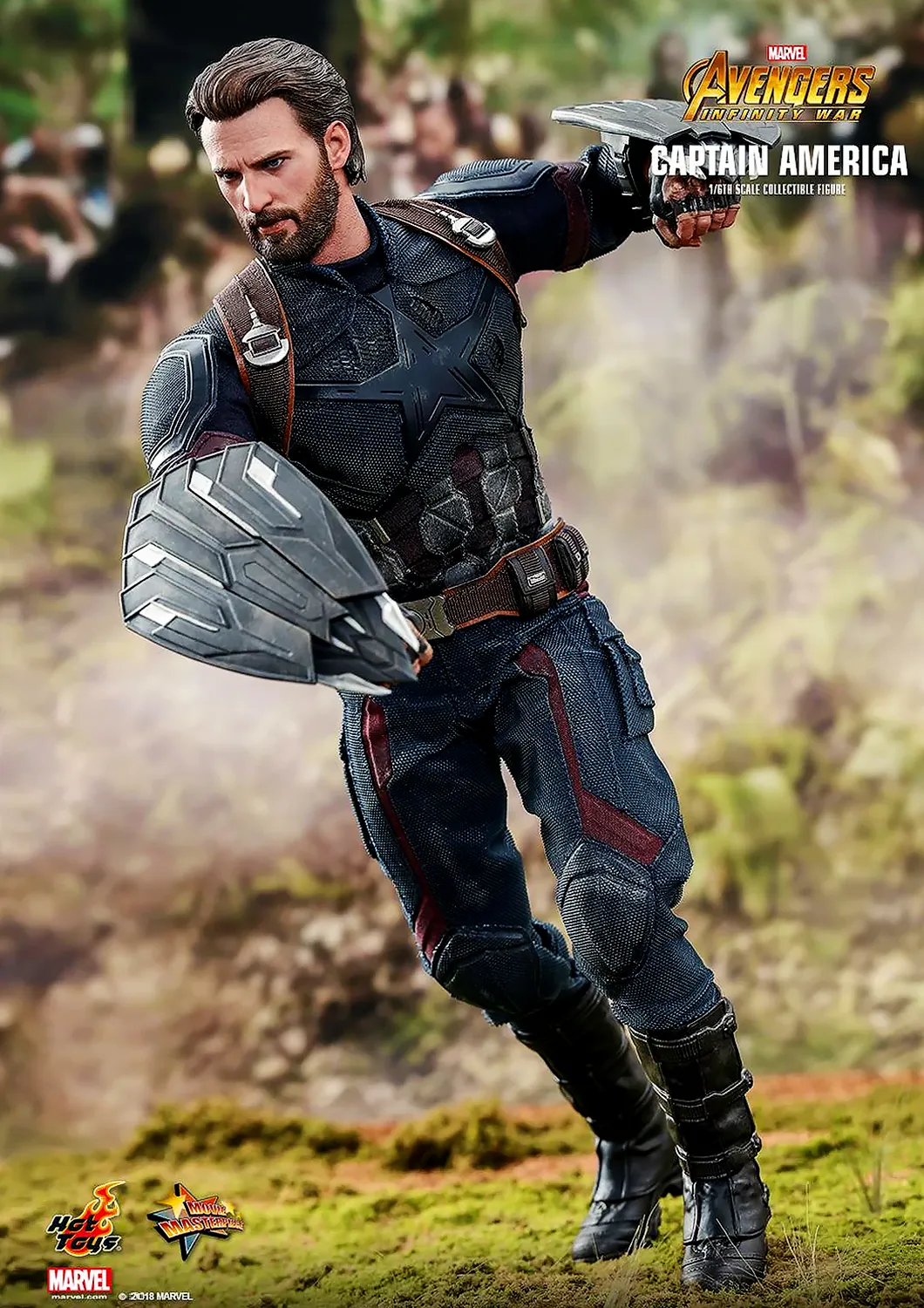 HOT TOYS AVENGERS MARVEL : INFINITY WAR CAPTAIN AMERICA 1/6 MMS480