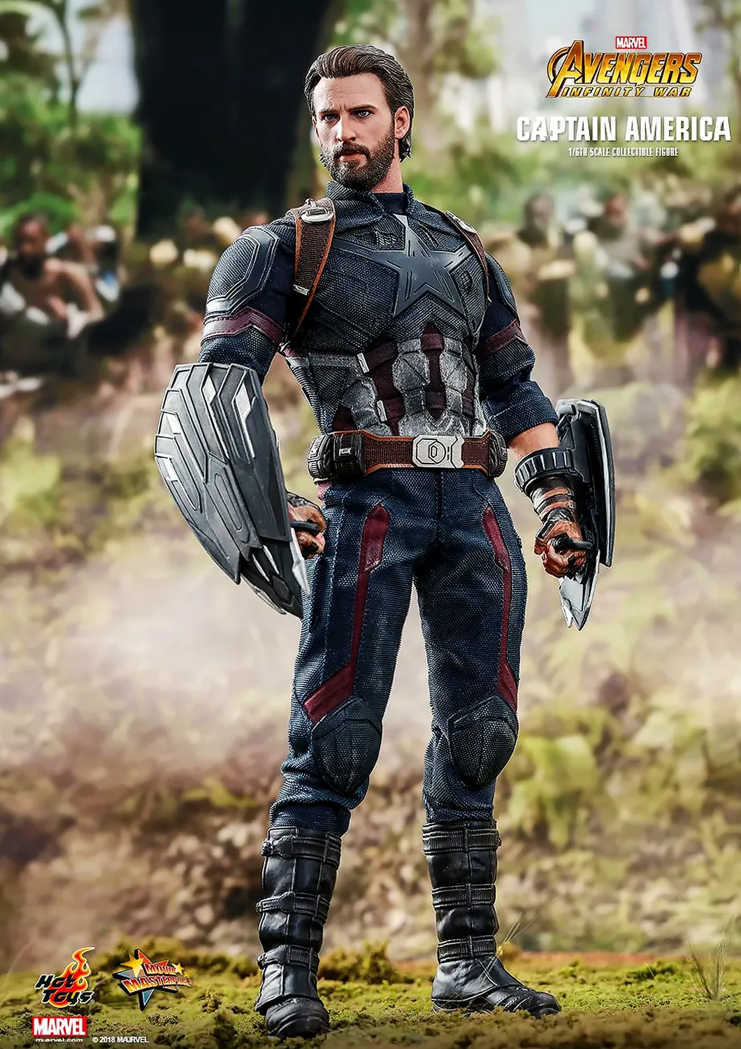 HOT TOYS AVENGERS MARVEL : INFINITY WAR CAPTAIN AMERICA 1/6 MMS480