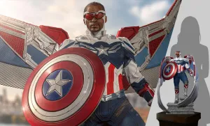 Iron Studios Falcon and the Winter Soldier Captain America Sam Wilson (Complete Version) Legacy Replica 1:4 Statue