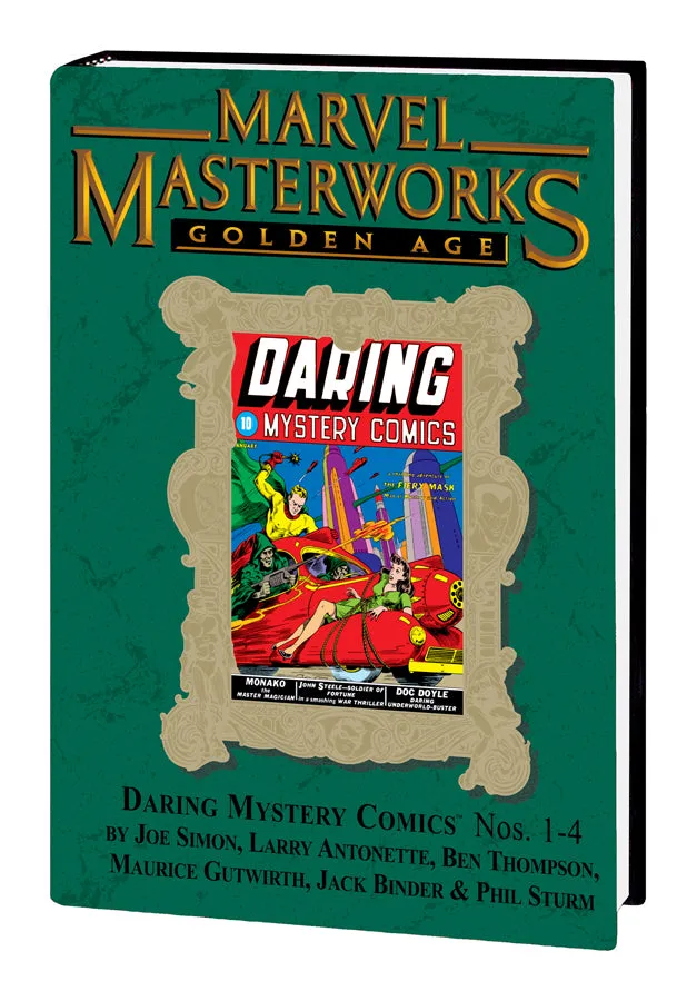 MMW GOLDEN AGE DARING MYSTERY HC VOL 01