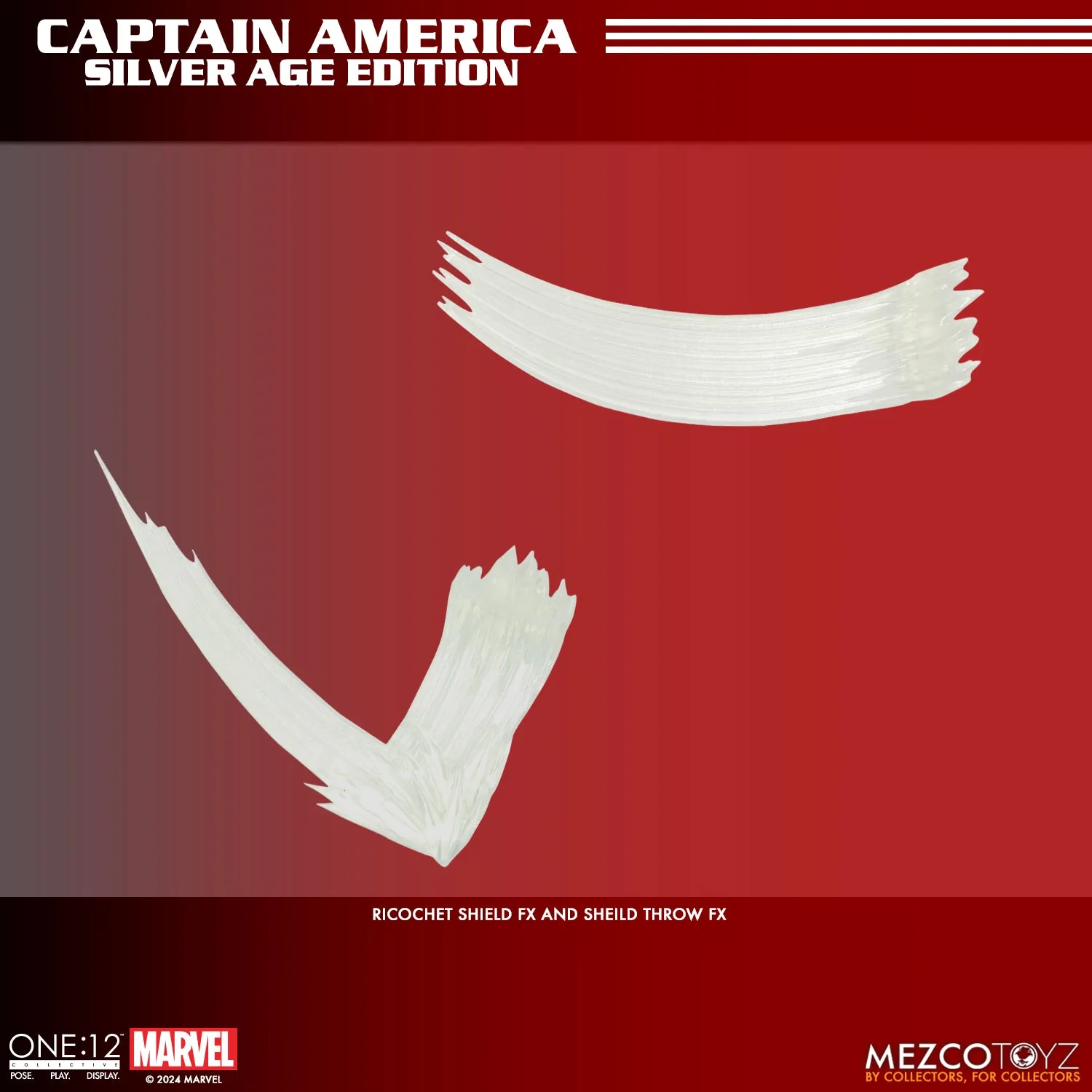 [Pre-Order] Mezco Toys: Marvel- Captain America Silver Age - One:12 Collective Action Figure