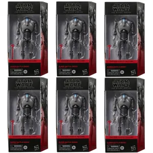 Star Wars Black Series Super Battle Droid Army Builder SET OF 6