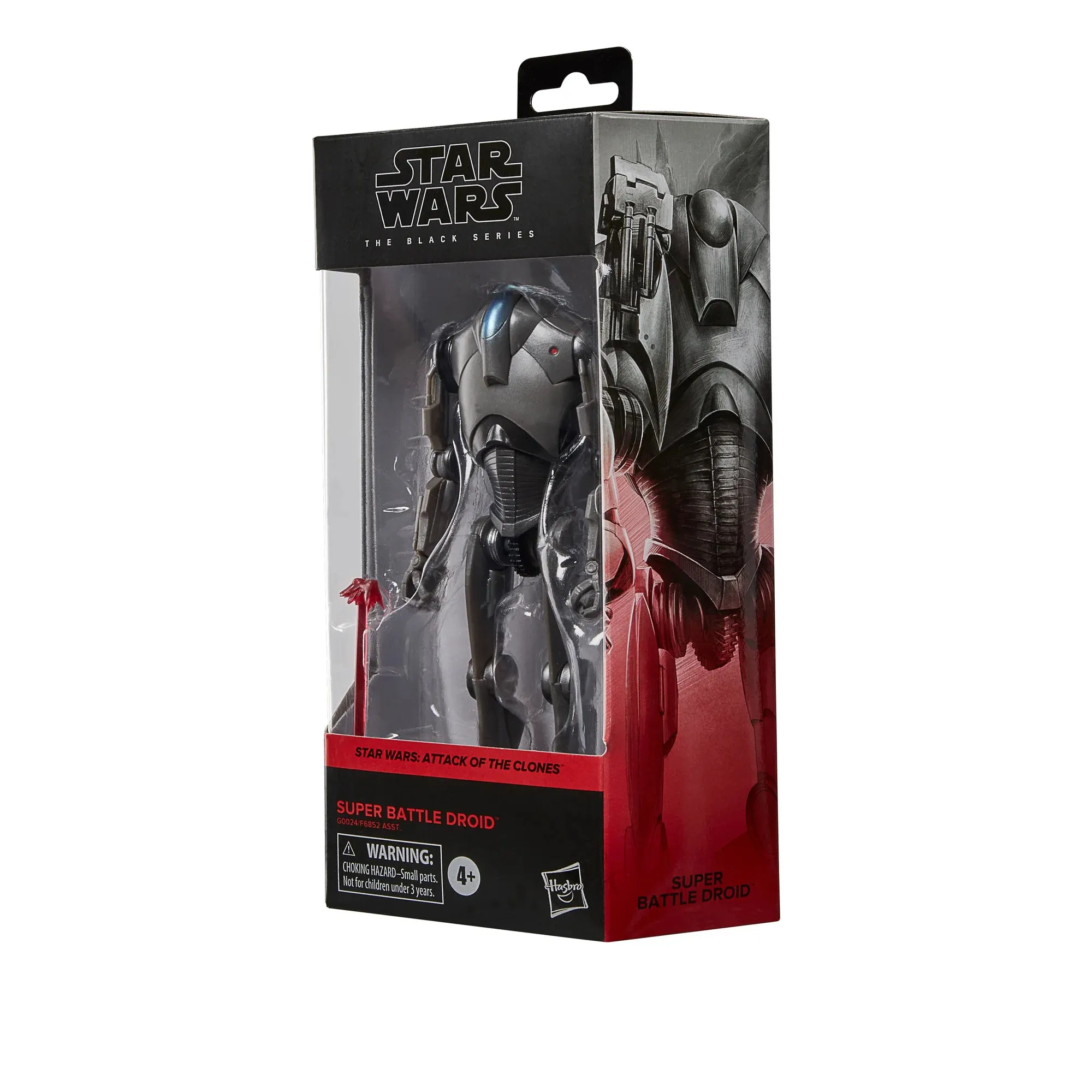 Star Wars: The Black Series - Attack of the Clones Super Battle Droid Action Figure (G0024) LOW STOCK