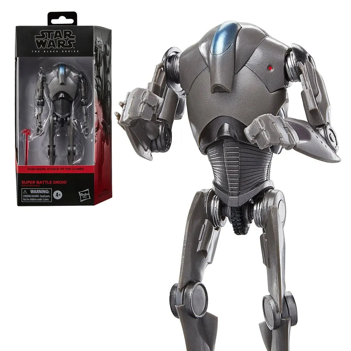 Star Wars: The Black Series - Attack of the Clones Super Battle Droid Action Figure (G0024) LOW STOCK