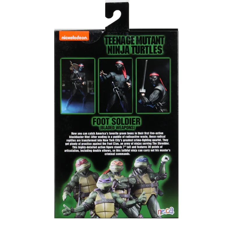 Teenage Mutant Ninja Turtles 90’s Movie Foot Soldier (Bladed Weapons) 7-inch Scale Action Figure